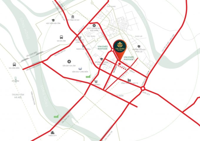 CHUNG CƯ TSG LOTUS SÀI ĐỒNG CHỈ TỪ 24TR/M2 LS 0%- CK 3,5% QUÀ TẶNG LÊN  ĐẾN 80 TR