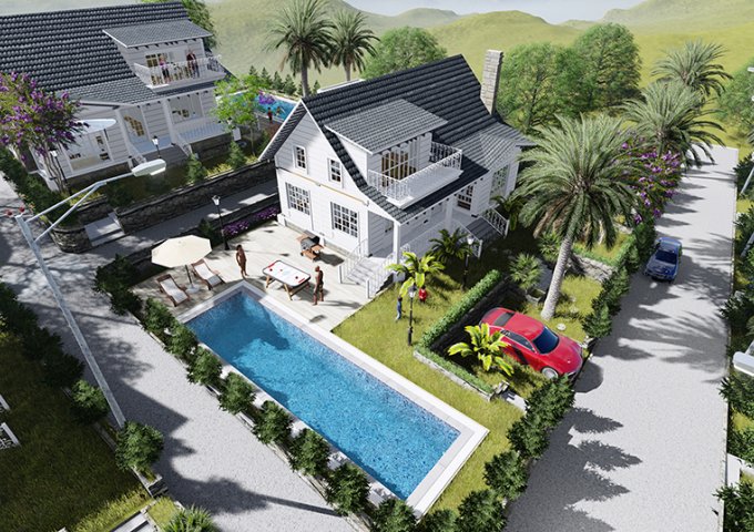 Biệt thự nghỉ dưỡng Beverly Hills ngôi nhà mới hơi thở mới, giá từ 1.9 tỷ DT 300m 