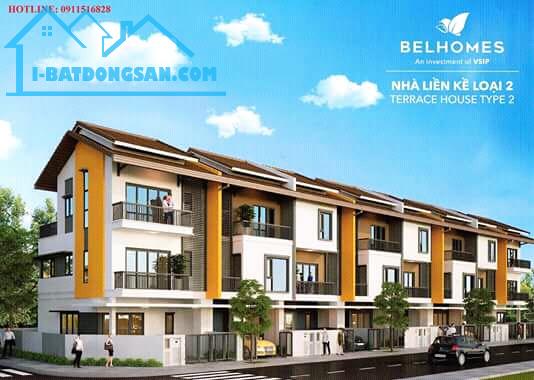 Bán nhà liền kề Belhomes - Shophouse Centa - Vsip Từ Sơn - Bắc Ninh