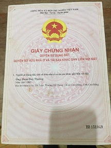 Cần Bán Đất Tổ 21, Phường Đề Thám – Thị Xã Cao Bằng.
