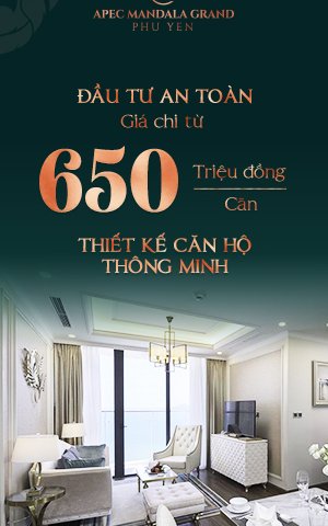 Chỉ với 650Tr - Bạn đã sở hữu ngay căn hộ nghỉ dưỡng 5 sao đẹp nhất Biển Phú Yên.