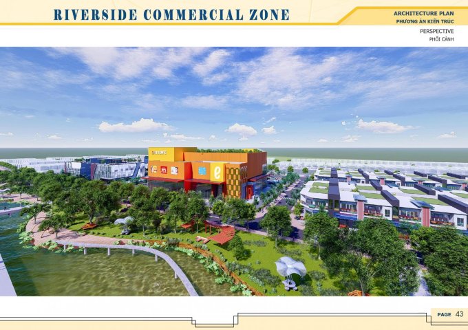 BÁN ĐẤT NỀN TRUNG TÂM THƯƠNG MẠI KDC 577 BẠC LIÊU RIVERSIDE, TP BẠC LIÊU