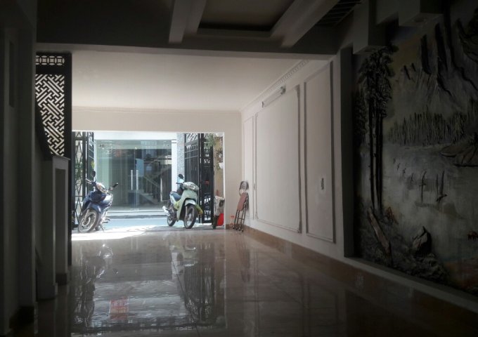 Cho thuê nhà 4 tầng mới xây Full nội thất mặt đường Kiều Sơn , Văn Cao Hải Phòng.