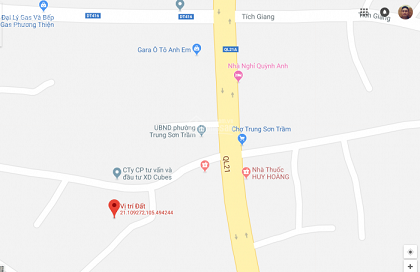 Bán nhanh đất Trung Sơn Trầm, thị xã Sơn Tây, Hà Nội