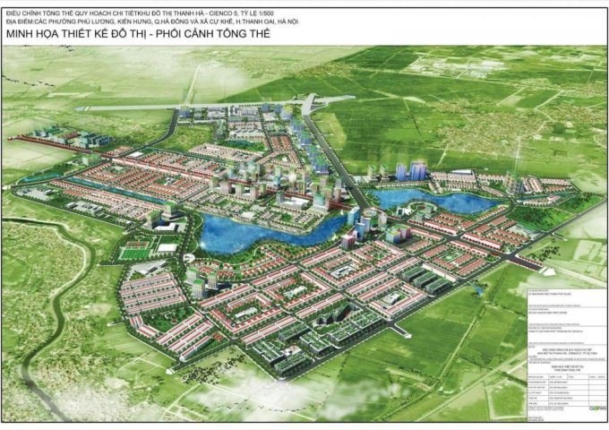 Bán đất nền dự án tại Dự án Khu đô thị Thanh Hà Mường Thanh, Hà Đông, Hà Nội