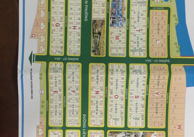 Bán đất dự án Sở Văn Hóa Thông Tin Quận 9, chính chủ cần bán nhanh lô S61, giá rẻ