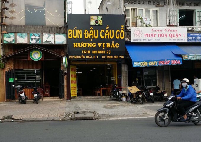 Bán nhà mặt tiền Nguyễn Thái Học, P. Cầu Ông Lãnh, Q1, DT 4x20m giá 17 tỷ