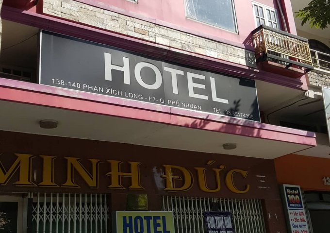 Cho thuê khách sạn mặt tiền đường Phan Xích Long  8000usd/ tháng diện tích 128m2
