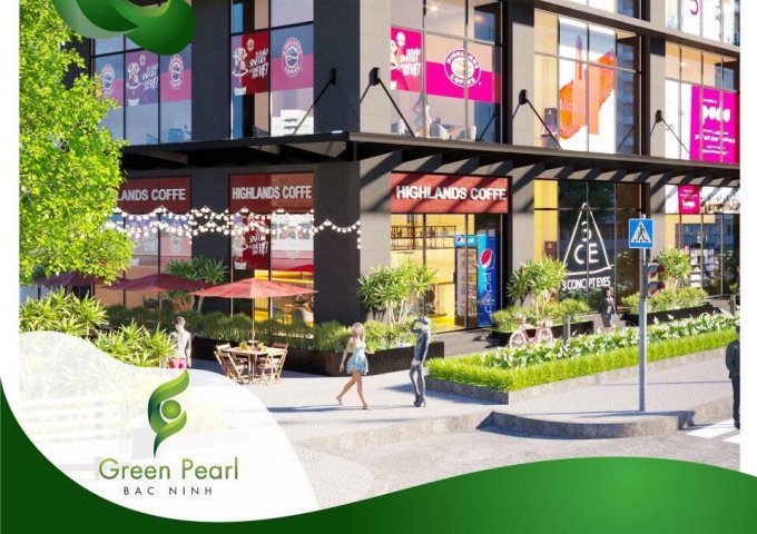 Cần tiền bán cắt lỗ lại căn chung cư Green Pearl đã vào tiền 45% tại Tp Bắc Ninh