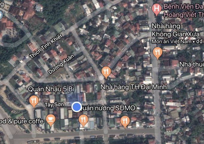 Bán đất 135m2, mặt tiền đường Tây Sơn, KQH Cồn Bàng, đường Điện Biên Phủ vào 150m, phường Trường An, TP. Huế. 