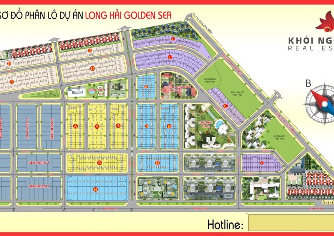 Bán đất nền dự án tại Đường 44A, Long Điền,  Bà Rịa Vũng Tàu diện tích 100m2  giá 9 Triệu/m²