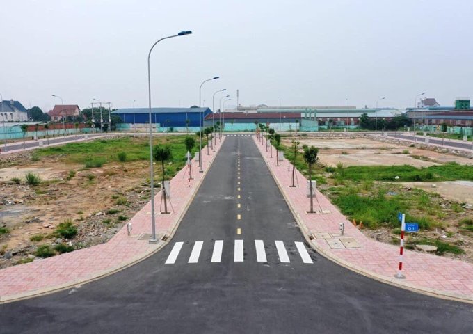Đất nền khu công nghiệp Minh Hưng diện tích 100m2@ thổ cư 100% mặt tiền đường nhựa kinh doanh ngay