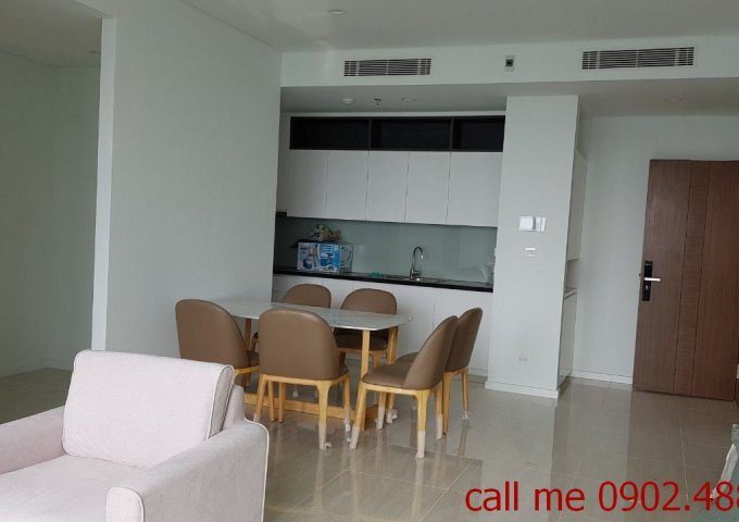 Cho thuê gấp căn hộ Sadora 3PN đủ nội thất lầu 20_LH 0902.488.997