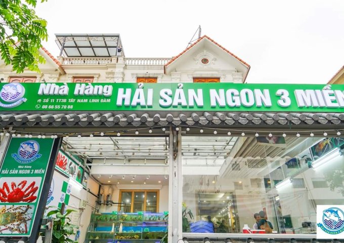 Sang nhượng nhà hàng hải sản ngon 3 miền tại Số 11 TT3B Tây Nam Linh Đàm, Hoàng Liệt Hoàng Mai, Hà Nội