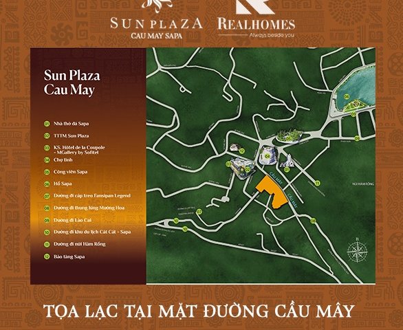 Cực hiếm, Shophouse hai mặt tiền phố cổ Sa Pa, Sun Plaza Cầu Mây, Sa Pa, Lào Cai. 0354633816