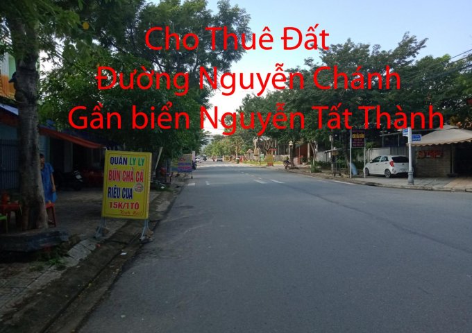 Cho thuê lô đất mt Nguyễn Chánh, Liên Chiểu, TP. Đà Nẵng.