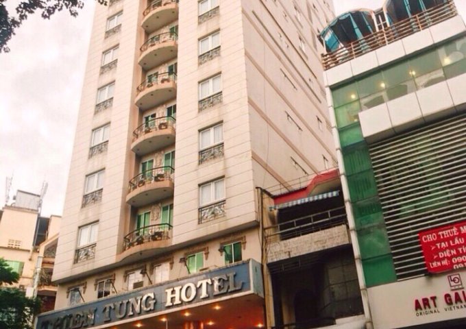 Bán khách sạn mặt tiền Lê Thánh Tôn, P. Bến Nghé, Q1. DT 4.5x21m, H-9 lầu, HĐ 300 triệu/tháng ( 0908199609 )