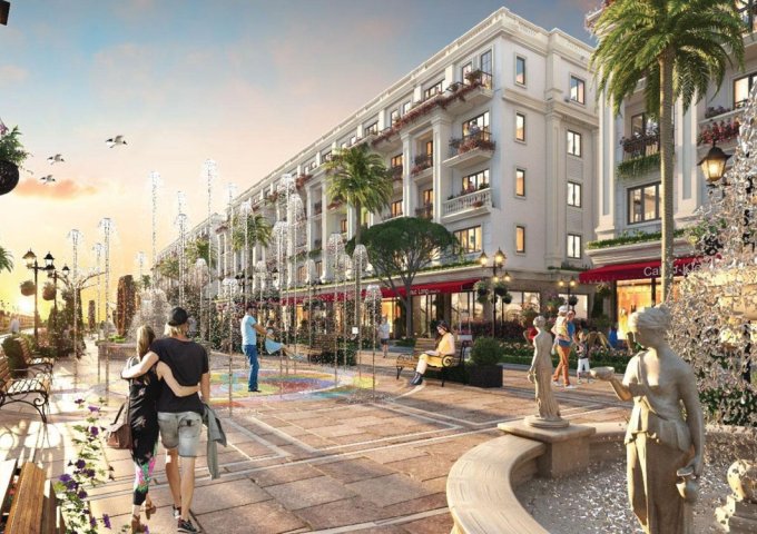 Chỉ từ 8,6 tỷ sở hữu ngay shophouse Sim island mặt tiền phố đi bộ 36 m