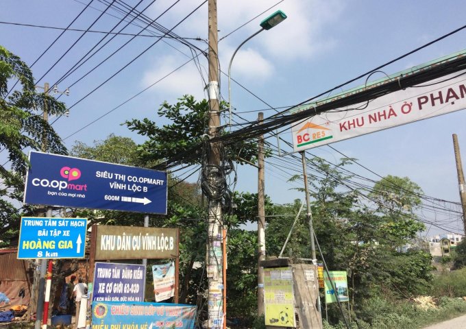 Bán căn hộ tại Khu tái định cư Vĩnh Lộc B, Ấp 1, Xã Vĩnh Lộc B, Bình Chánh, Tp.HCM