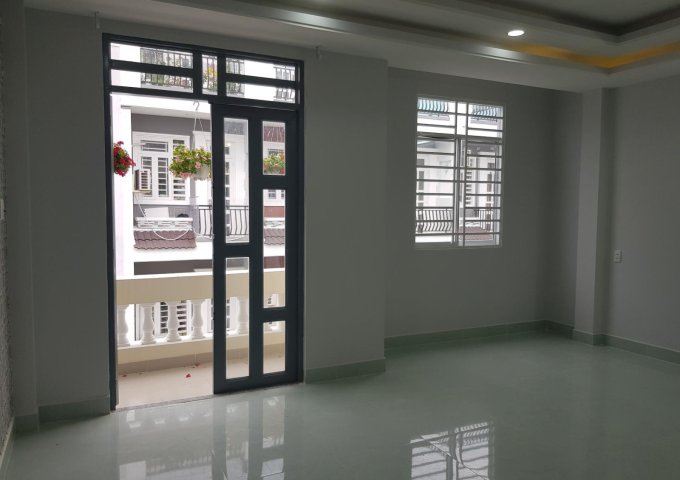 Cần bán nhà mới xây đường Lê Văn Lương, Phước Kiển, 5m5 x 15m, 3 lầu, sân thượng
