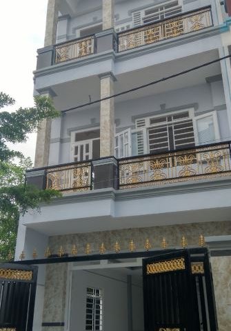 Nhà mới xây Lê Văn Lương, Phước Kiển, Nhà Bè, 5m x 20m, 3 lầu