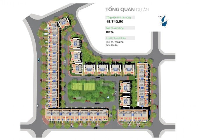 Chính chủ cần bán căn Biệt thự đẹp nhất khu Hoa Viên Villas - Đặng Xá. LH: 0858786233