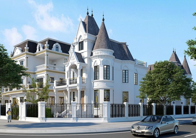 Bán biệt thự Ciputra Tây Hồ mặt đường Võ Chí Công kiến trúc lâu đài cực đẹp, giá ưu đãi, đầu tư tốt