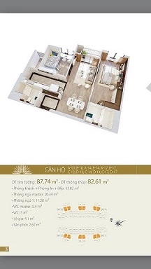 Chính chủ bán chung cư 2 ngủ  C0214 ,Tòa C dự án Imperia Sky Garden, 423 Minh Khai, Hai Bà Trưng, HN