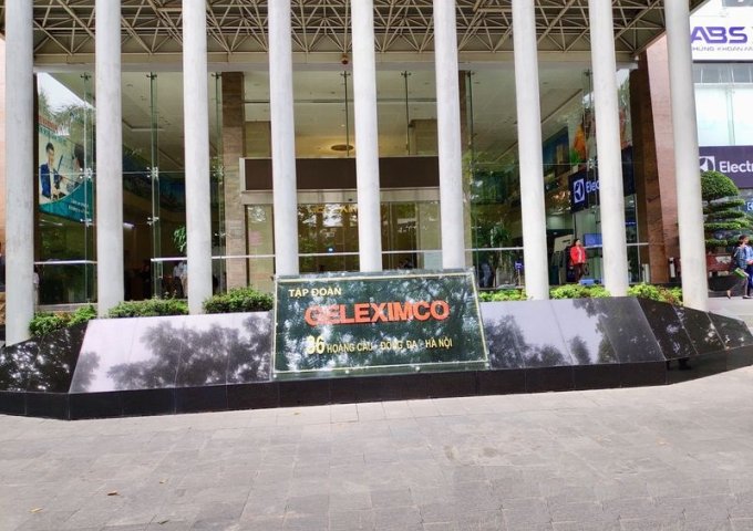 Cho thuê văn phòng tòa Geleximco,36 Hoàng Cầu, Đống Đa, diện tích linh hoạt từ 65m2