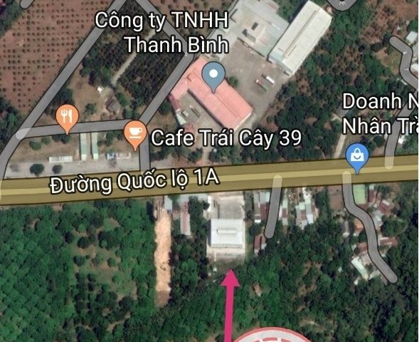 Cần bán đất Mặt tiền đường QL1A 3684m2 có 870m thổ cư thị xã Long Khánh, Đồng Nai