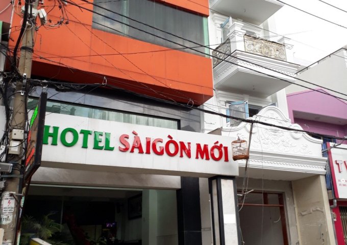 Bán khách sạn Nguyễn Súy, Q. Tân Phú. DT : 6.5x20m NH 8.5m giá 20 tỷ