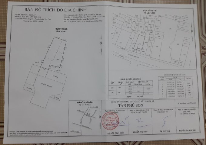 BÁN NHÀ ĐƯỜNG HUỲNH THIỆN LỘC, PHƯỜNG HÒA THẠNH, QUẬN TÂN PHÚ, HỒ CHÍ MINH