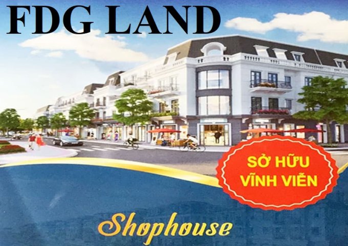 FDG Land độc quyền phân phối 50 lô shophouse tại Đường Nguyễn Mậu Tài, giá đầu tư giai đoạn đầu, mua là lãi.