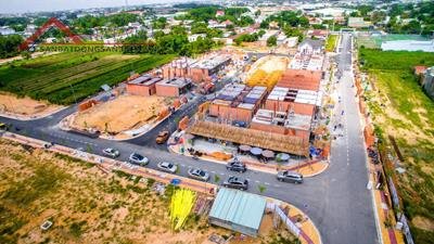 Bán đất nền sổ đỏ sẵn từng lô Tân Phước Khánh Village, Giá bán 20 triệu/m2, Liên hệ 0931.487.097 Mr Dũng.