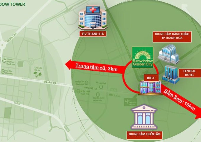 Chỉ 250tr sở huữ ngay căn hộ cao cấp tại TP Thanh Hóa