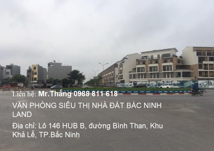 Cần bán GẤP lô đất Khả Lễ 2, Võ Cường, TP.Bắc Ninh
