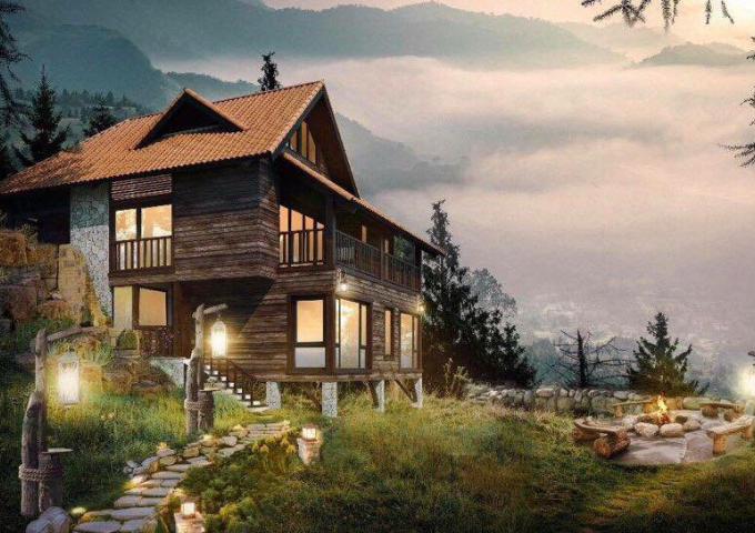 Biệt thự nghỉ dưỡng núi đẹp nhất khu Sapa - chiết khấu 27% - giá chỉ 40 triệu/m2