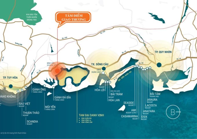 tiềm năng phát triển kinh tế du lịch Biển Phú Yên – KDC mới kề Vịnh Xuân Đài