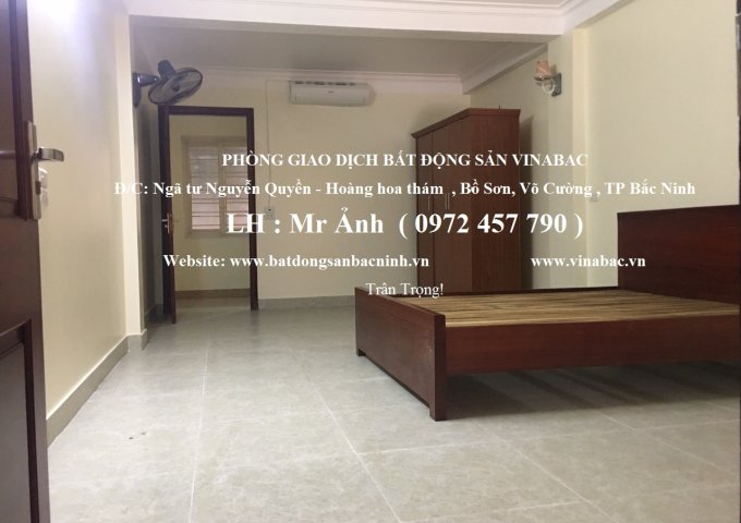 Cho thuê nhà 5 phòng khép kín  làm văn phòng đại diện cực đẹp tại TP Bắc Ninh