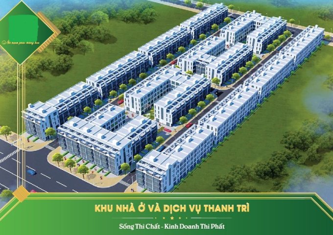 Bán đất nền dự án tại Khu đô thị mới Cầu Bươu, huyện Thanh Trì, khả năng sinh lời cao