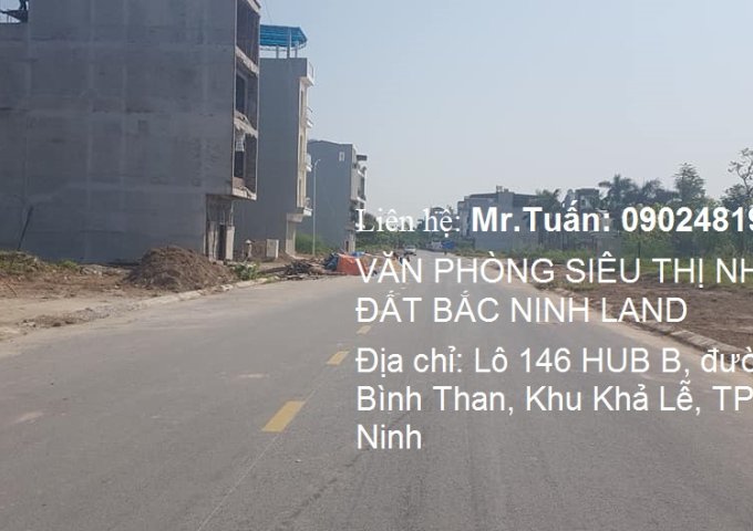  Gia đình cần tiền bán nhanh lô đất Bồ Sơn 4, Võ Cường, TP.Bắc Ninh