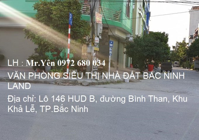 Chính chủ bán lô đất khu Đồng quán, Võ Cường, TP.Bắc Ninh
