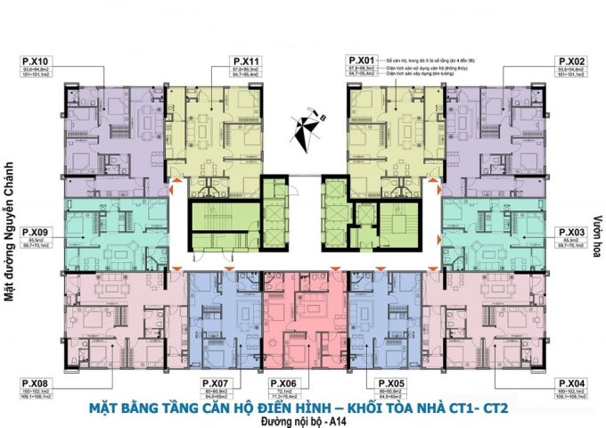Cần bán gấp căn hộ A10 Nam Trung Yên, 102m2, 3 ngủ, giá: 29tr/m2, lh: 0919128298