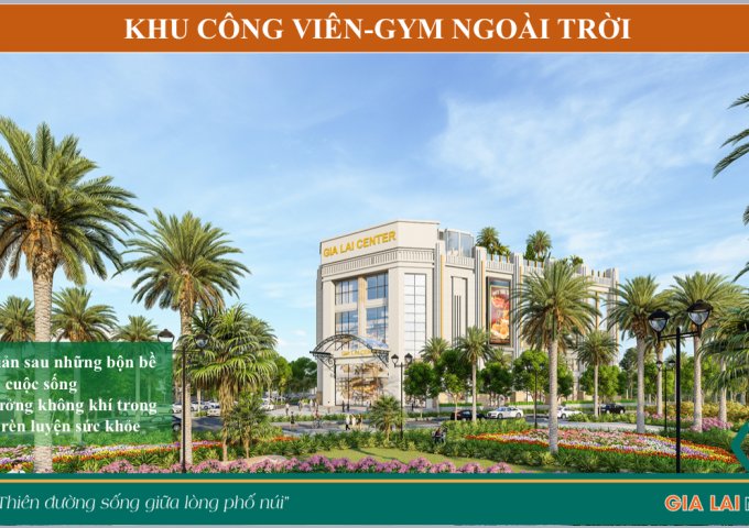 Đô thị phố núi Gia Lai New City: 239tr/130m2