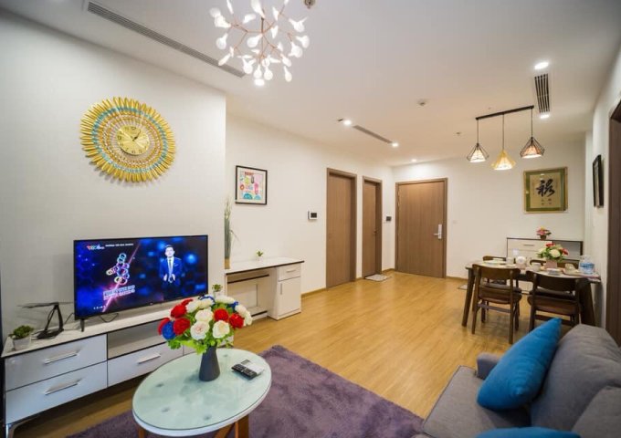 Cho thuê căn hộ 3PN, full nội thất, 98m2 ở Home City 177 Trung Kính.