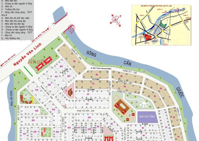 Bán đất nền dự án tại Dự án Khu dân cư Phú Lợi, Quận 8,  Hồ Chí Minh diện tích 120m2  giá 32 Triệu/m²
