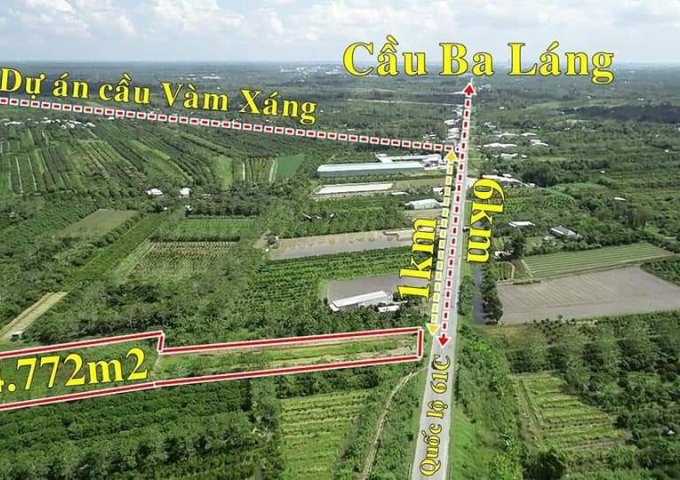Bán đất mặt tiền Quốc Lộ 61C - Phong Điền - 