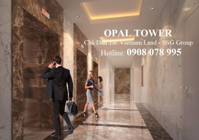 Cập nhật giỏ hàng dự án Opal Tower Saigon Pearl dự kiến bàn giao TQ1-2020, LH 0908078995