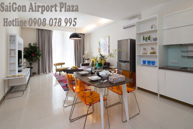 Bán căn hộ Saigon Airport Plaza 3PN, 125m2, giá 5.1 tỷ. Hotline 0908078995