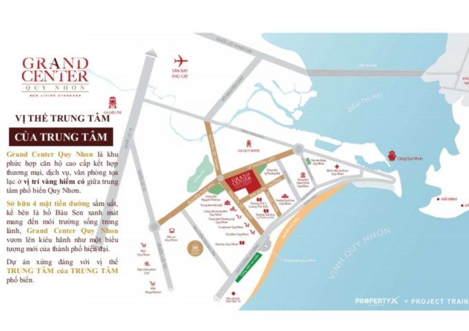 Grand Center Biểu tượng mới Trung Tâm Thành Phố Biển Quy Nhơn giá chỉ 38 triệu/m2. LH: 0909.894.837
